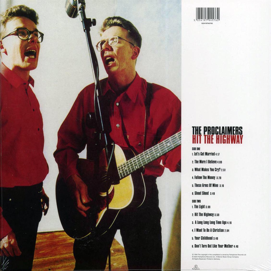 The Proclaimers - Hit The Highway (ltd. ed.) (red vinyl) Vinyl Record