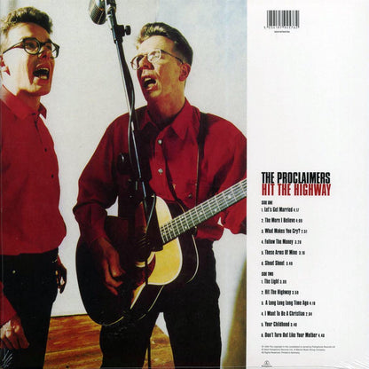 The Proclaimers - Hit The Highway (ltd. ed.) (red vinyl) Vinyl Record