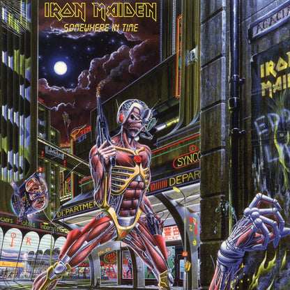 Iron Maiden Somewhere In Time remastered Vinyl Record