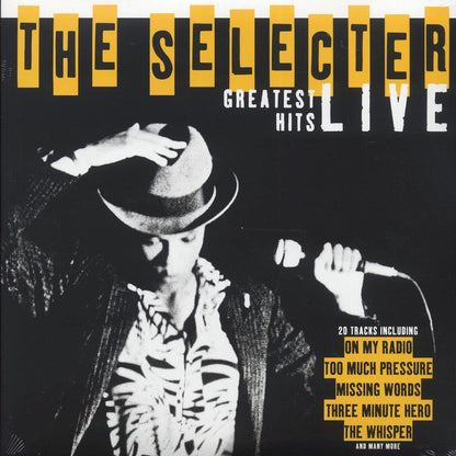 The Selecter - Greatest Hits Live: Minneapolis, 1991 (ltd. ed.) (2xLP) (clear vinyl) Vinyl Record