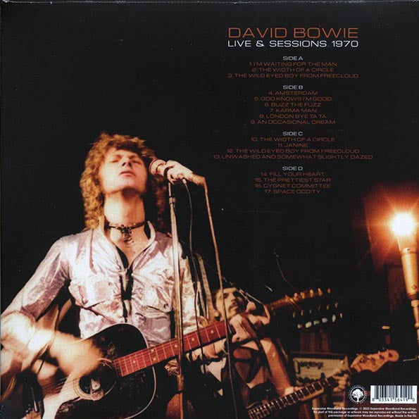 David Bowie Live & Sessions 1970 Vinyl Record