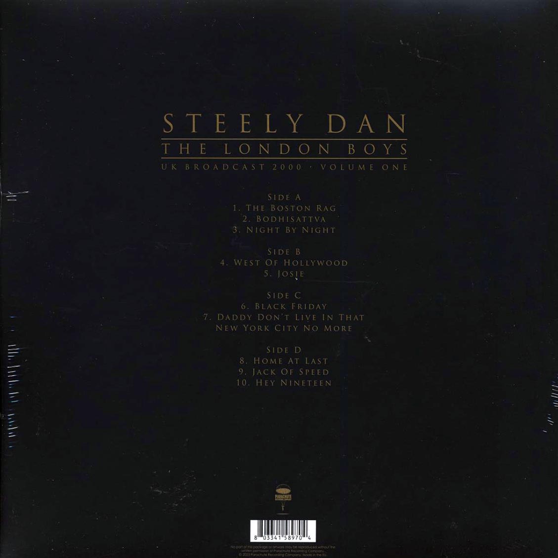Steely Dan - The London Boys Volume 1: UK Broadcast 2000 (2xLP) Vinyl Record