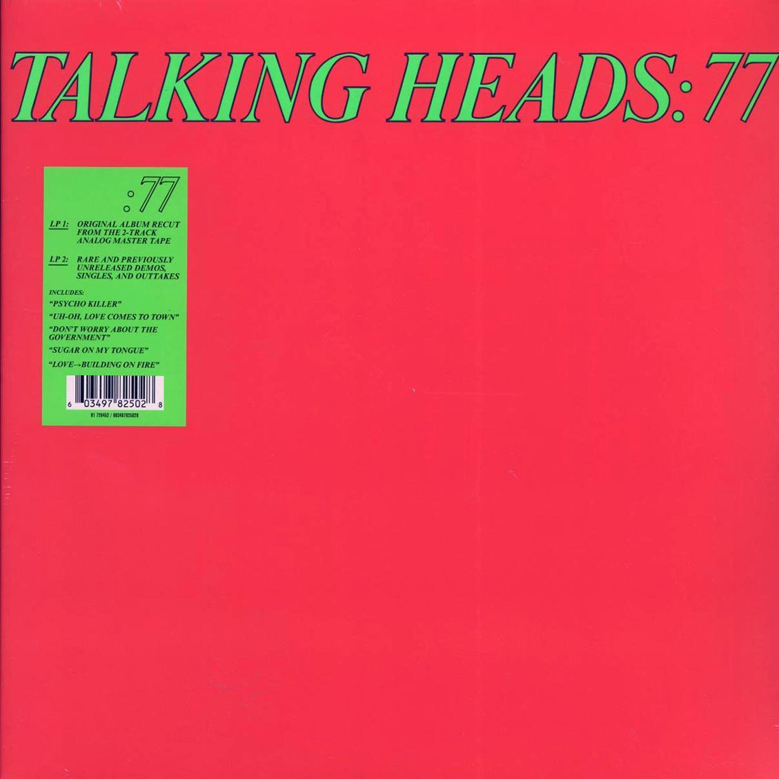 Talking Heads - Talking Heads: 77 (with Bonus LP) (+12 bonus tracks) (ltd. ed.) (2xLP) Vinyl Record