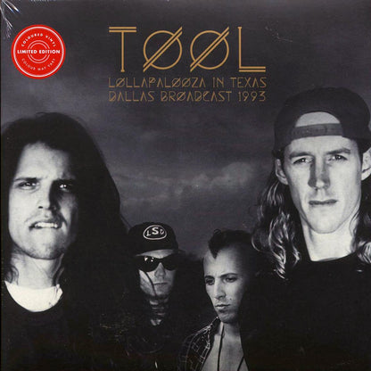 Tool Lollapalooza In Texas: Dallas Broadcast 1993 ltd. ed. grey Vinyl Record