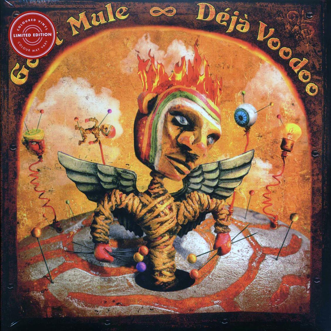 Gov't Mule - Deja Voodoo (ltd. ed.) (2xLP) (clear vinyl) Vinyl Record