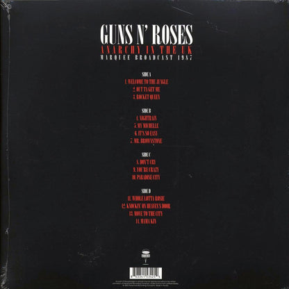 Guns N' Roses Anarchy In The UK: Marquee Broadcast 1987 ltd. ed. 2xLP red Vinyl Record