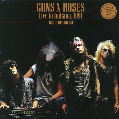 Guns N' Roses Live In Indiana, 1991 white Vinyl Record