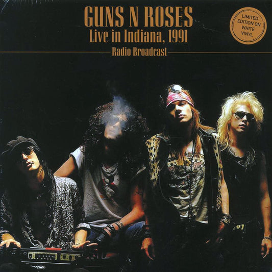 Guns N' Roses Live In Indiana, 1991 white Vinyl Record