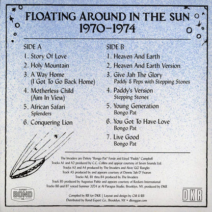 Invaders - Floating Around The Sun: 1970-1974 Vinyl Record