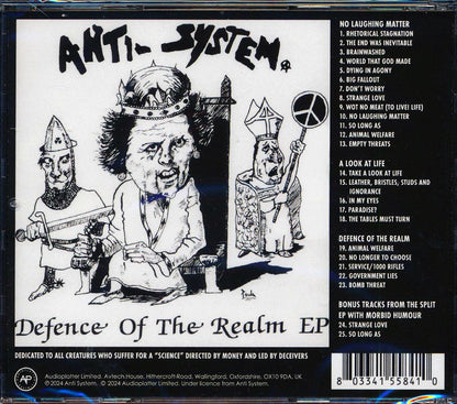 Anti-System - No Laughing Matter: Discography (25 tracks) Music CD