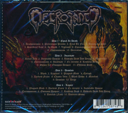Necrosanct - Reprisal In Death: Anthology (41 tracks) (4xCD) Music CD