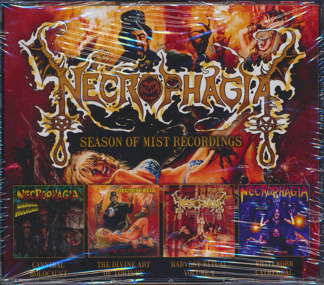 Necrophagia - Season Of Mist Recordings (38 tracks) (4xCD) Music CD