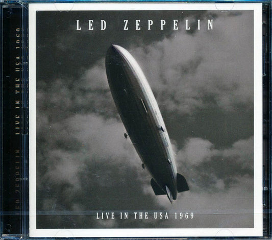 Led Zeppelin Live In The USA 1969 2xCD Music CD