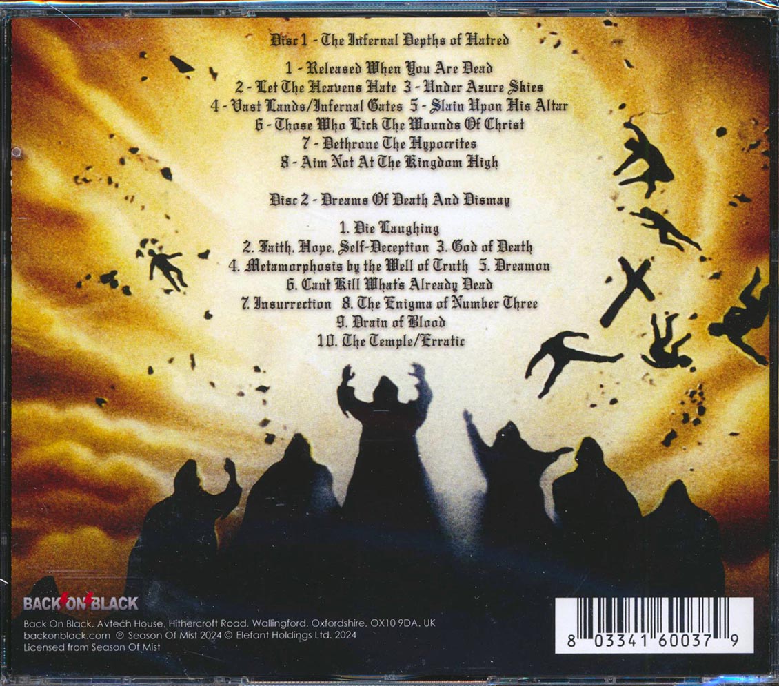 Anata - The Infernal Depths Of Hatred + Dreams Of Death And Dismay (2 albums on 2 CDs) (2xCD) Music CD