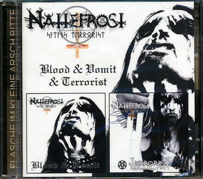 Nattefrost - Blood & Vomit + Terrorist (2 albums on 2 CDs) (24 tracks) (2xCD) Music CD