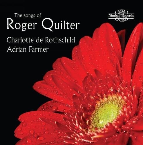 the album cover for DE ROTHSCHILD/WATKINS - Songs of Roger Quilter