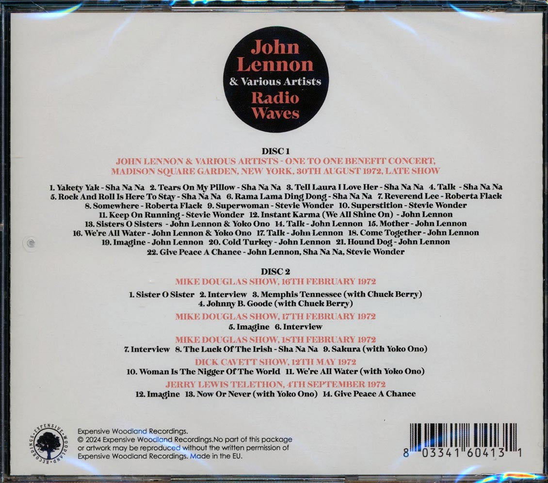 John Lennon Various Radio Waves 36 tracks 2xCD Music CD