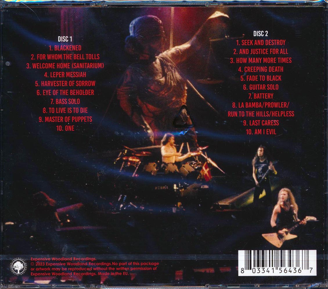 Metallica Dallas Broadcast '89 20 tracks 2xCD Music CD