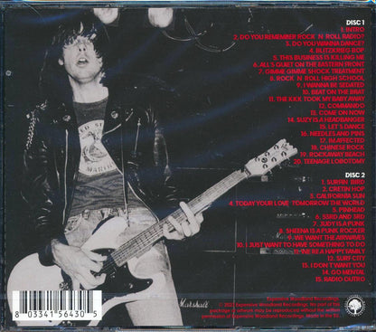 The Ramones Live Broadcast NY 20 July 1982 35 tracks 2xCD Music CD