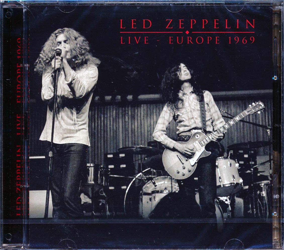 Led Zeppelin Live Europe 1969 2xCD Music CD
