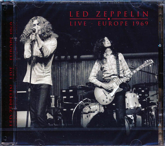 Led Zeppelin Live Europe 1969 2xCD Music CD