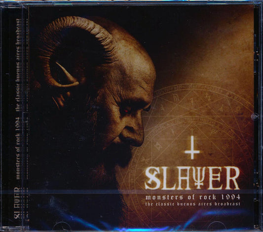 Slayer Monsters Of Rock 1994 Music CD