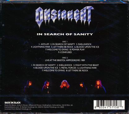 Onslaught - In Search Of Sanity (2xCD) Music CD