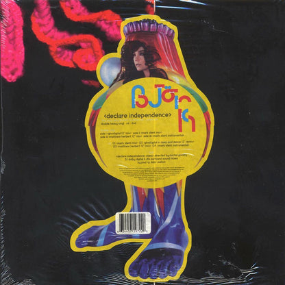 Bjork - Declare Independence (2xLP) (180g) (incl. CD) (incl. DVD) Vinyl Record