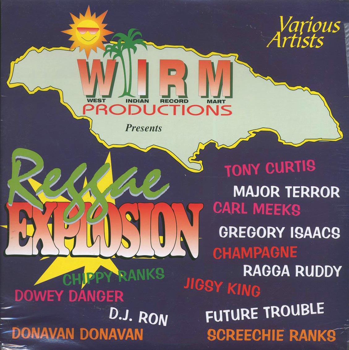 Carl Meeks, Gregory Isaacs, Screechie Ranks, Etc. - Reggae Explosion Vinyl Record