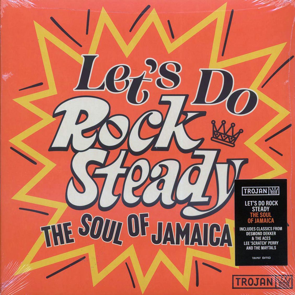 Lee Perry, Desmond Dekker, Toots & The Maytals, The Tennors, The Ethiopians, Etc. - Let's Do Rock Steady: The Soul Of Jamaica (28 tracks) (2xLP) Vinyl Record