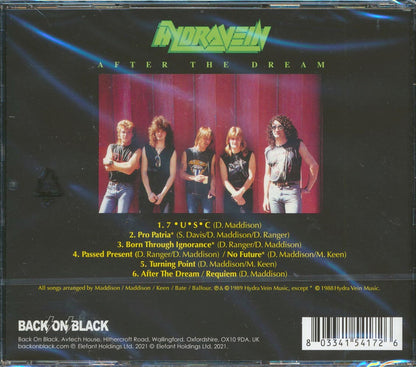 Hydravein - After The Dream Music CD