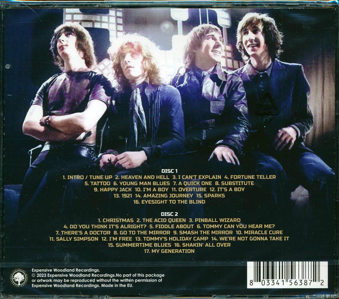 The Who Live In Holland 1969 33 tracks 2xCD Music CD