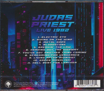Judas Priest Live 1982 Music CD
