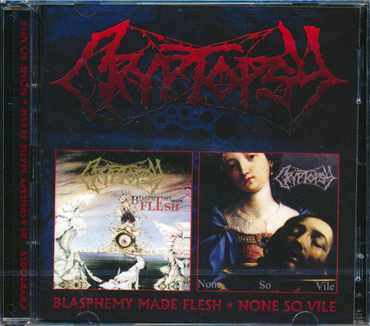 Cryptopsy Blasphemy Made Flesh + None So Vile 2xCD Music CD