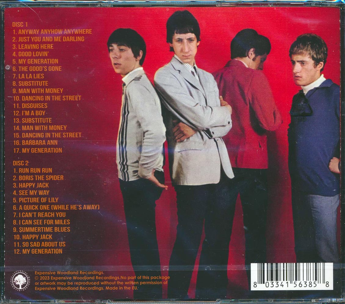 The Who Live On Air 1965 1967 29 tracks 2xCD Music CD