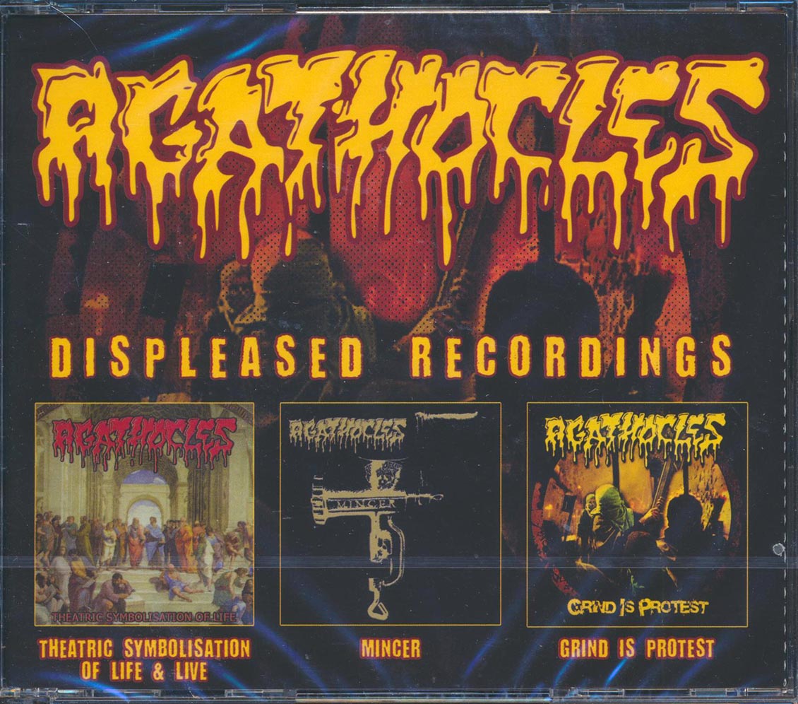 Agathocles - Displeased Recordings (80 tracks) (3xCD) Music CD