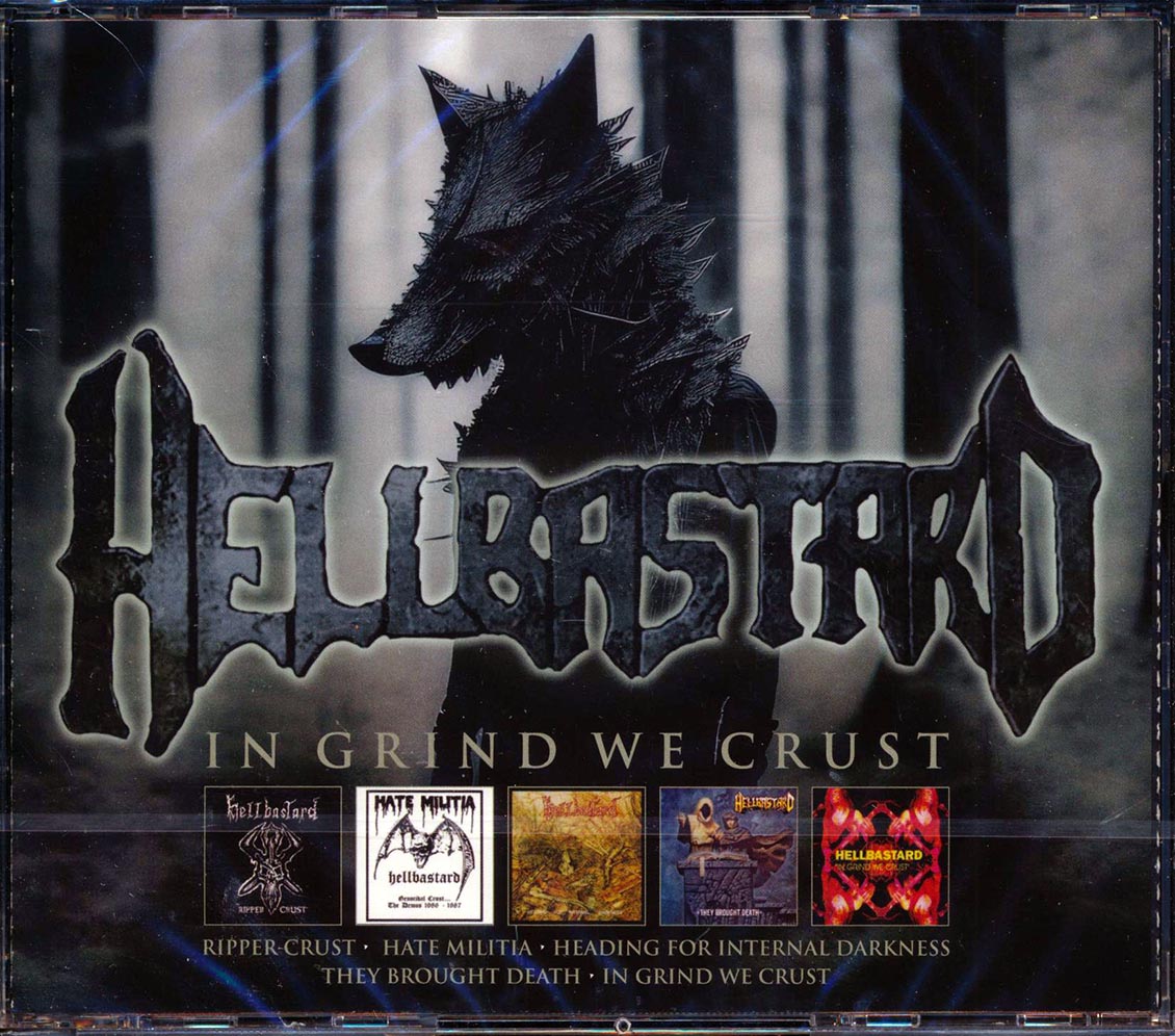 Hellbastard - In Grind We Trust (57 tracks) (4xCD) Music CD