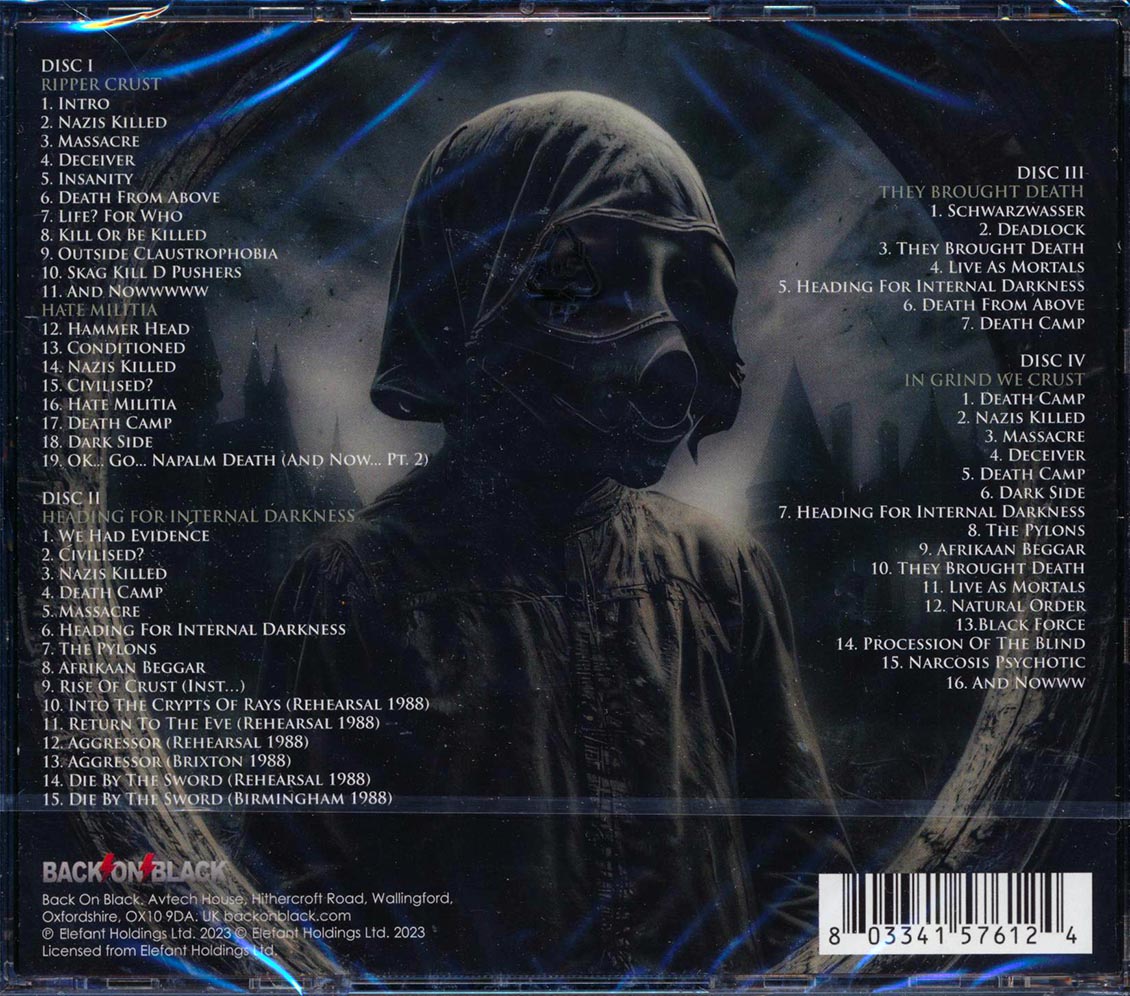 Hellbastard - In Grind We Trust (57 tracks) (4xCD) Music CD