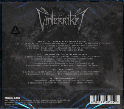 Vinterritek Displeased Recordings 29 tracks 4xCD Music CD