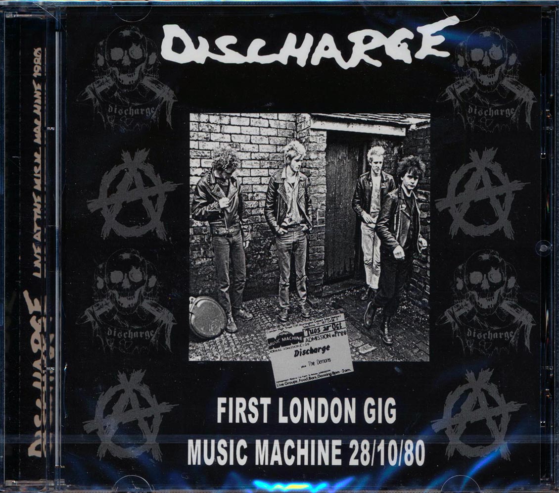 Discharge - Live At The Music Machine 1980 (incl. 8-page booklet) Music CD