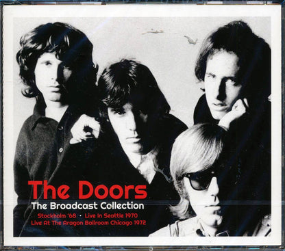 The Doors The Broadcast Collection Stockholm 1966 + Seattle 1970 + Chicago 1972 35 tracks 3xCD Music CD