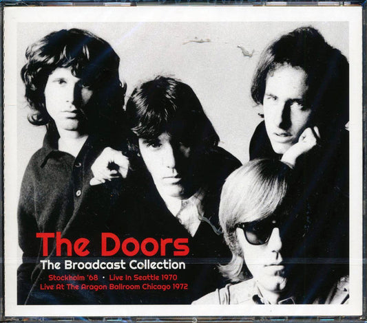 The Doors The Broadcast Collection Stockholm 1966 + Seattle 1970 + Chicago 1972 35 tracks 3xCD Music CD