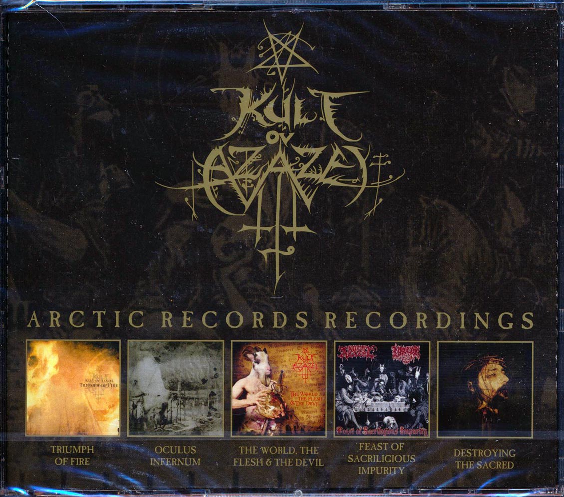 Kult Ov Azazel - Artic Records Recordings (45 tracks) (5xCD) Music CD