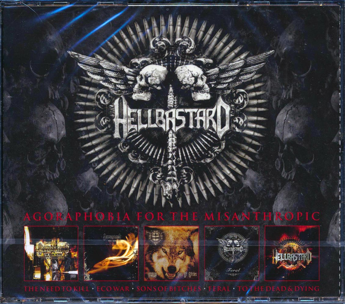 Hellbastard - Agoraphobia For The Misanthropic (40 tracks) (4xCD) Music CD