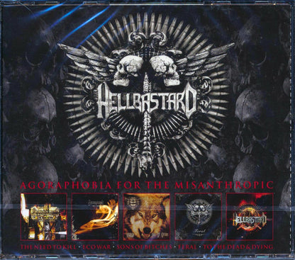 Hellbastard - Agoraphobia For The Misanthropic (40 tracks) (4xCD) Music CD