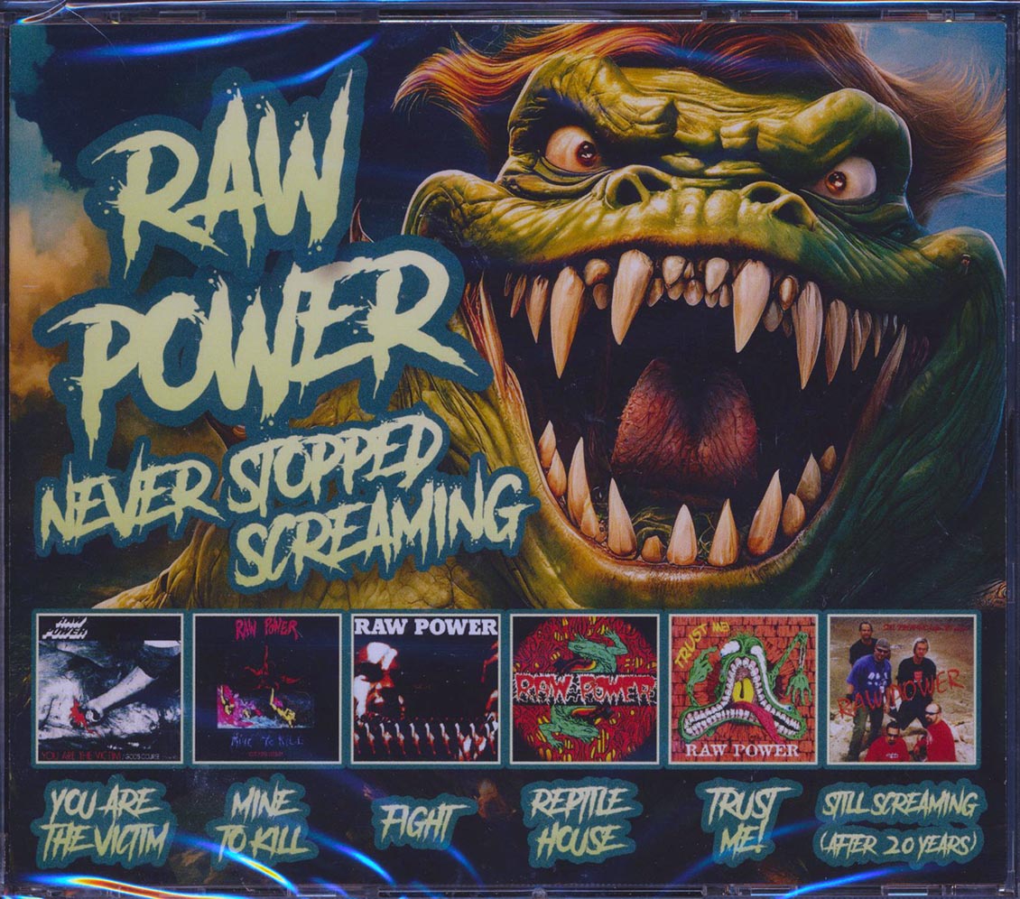 Raw Power - Never Stopped Screaming (93 tracks) (3xCD) Music CD