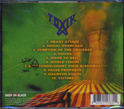 Toxik - Dynamo Open Air 1988 Music CD