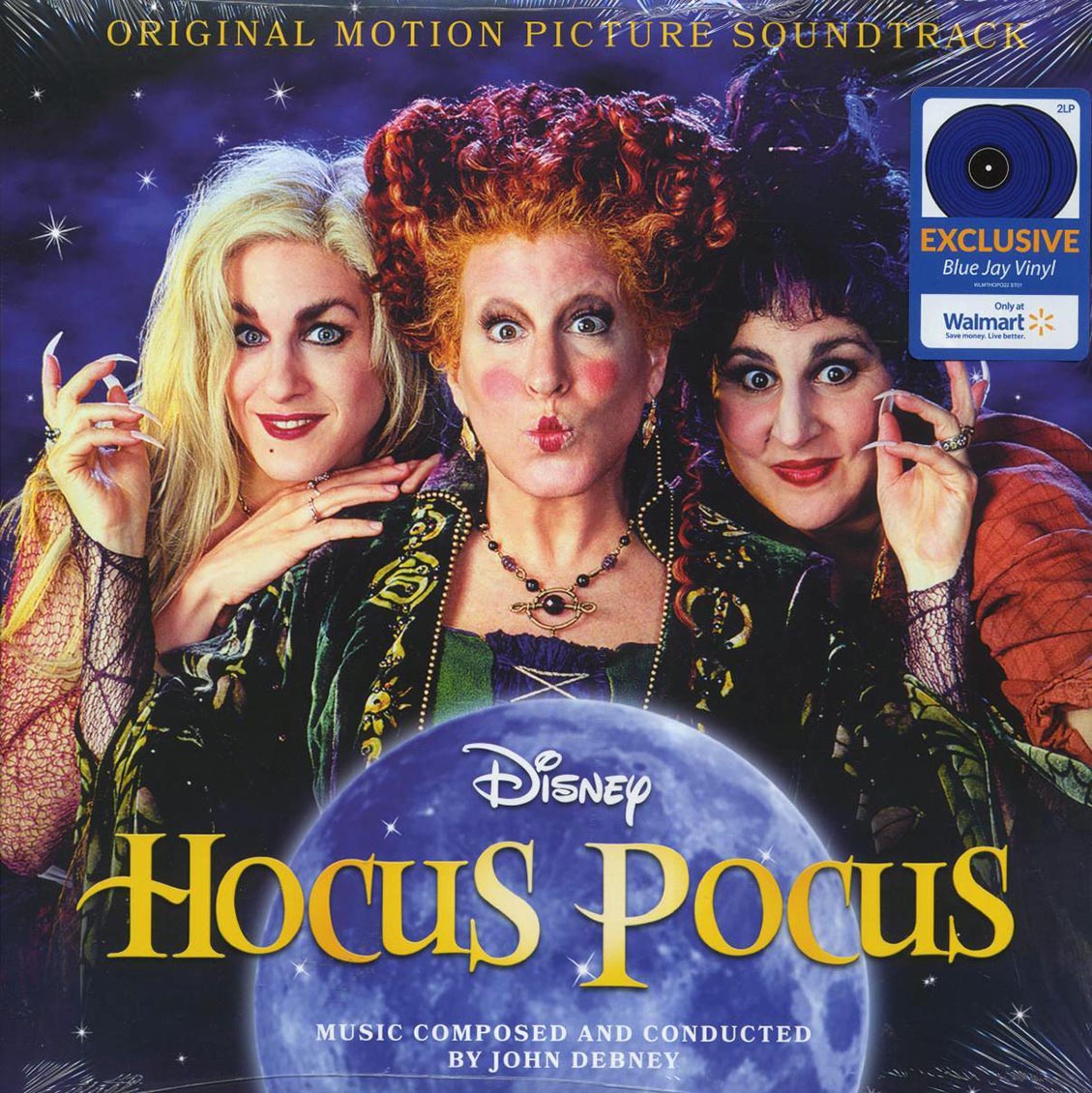 John Debney - Hocus Pocus Original Motion Picture Soundtrack (2xLP) (blue vinyl) Vinyl Record