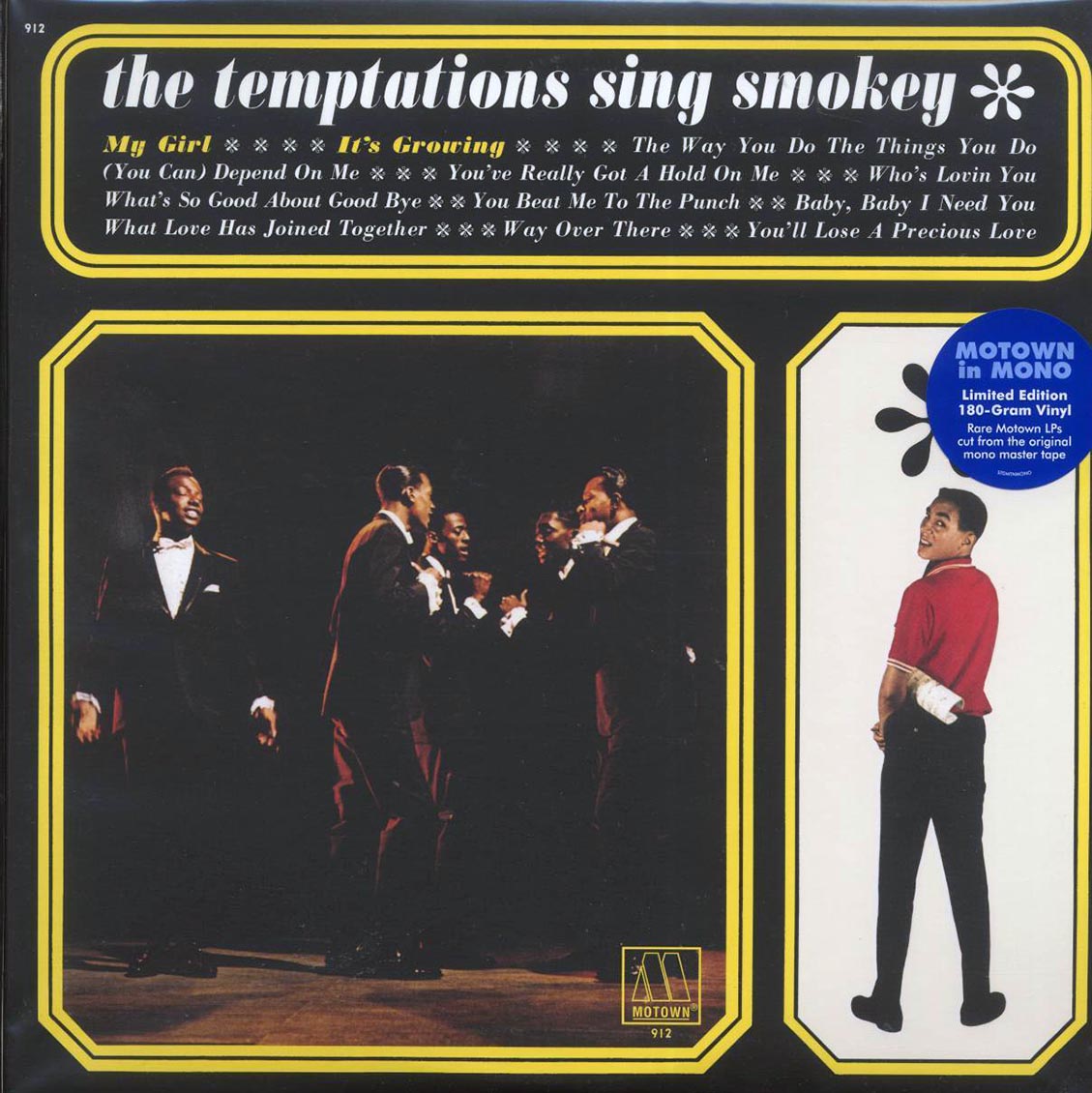 The Temptations - The Temptations Sing Smokey (mono) (ltd. ed.) (180g) (remastered) (audiophile) Vinyl Record