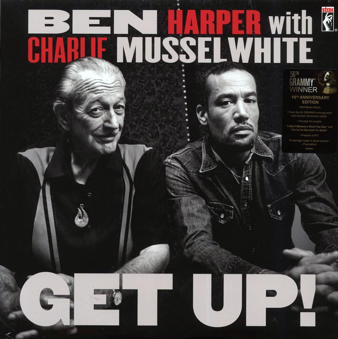 Ben Harper, Charlie Musselwhite - Get Up! (10th Anniv. Ed.) (RTI press) Vinyl Record